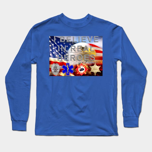 Real Heroes civilian Long Sleeve T-Shirt by Cavalrysword